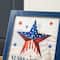 Glitzhome® 24" Patriotic Stars & Stripes Easel Porch Décor